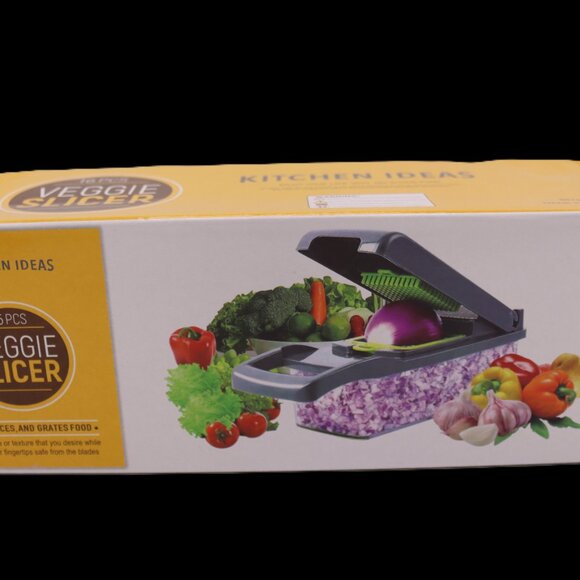 16 in 1 Veggie Slicer Multi-Functional One-Piece Vegetable Cutter. Kitchen Ideas - Picture 4 of 4